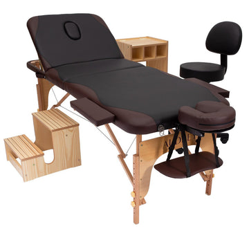 Kit Estética Audrey: Maca Pro 2, Carrinho, Escadinha e Mocho