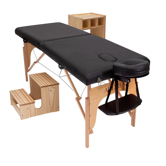 Kit Estética Audrey: Maca Start, Carrinho e Escadinha